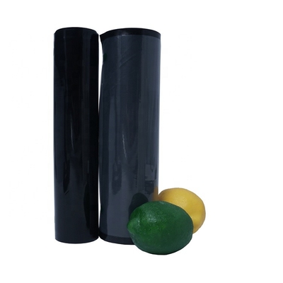 Rolos de sacos seladores a vácuo pretos pré-cortados em relevo recicláveis ​​para rolos de sacos seladores