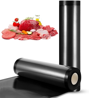 Malote gravado poupança Textured agregado familiar do bloco de Mesh Vacuum Packaging Rolls Food
