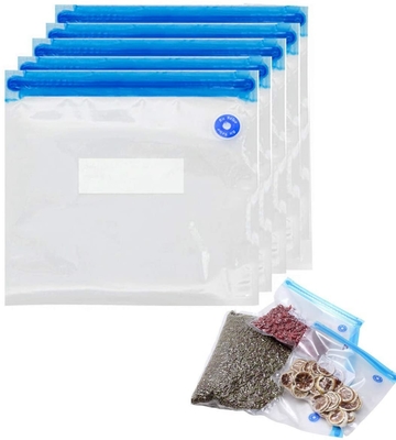 Do zíper Resealable dos sacos do alimento do aferidor do vácuo do GV saco de empacotamento composto