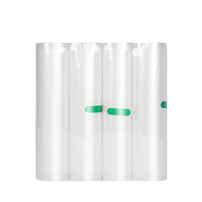 Rolos seladores a vácuo com impressão de logotipo personalizado PA PE para cozinha Bolsas a vácuo