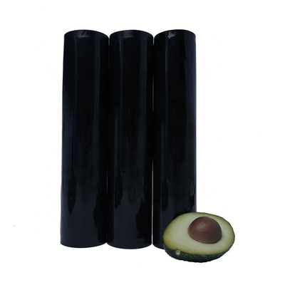 Aferidor feito sob encomenda Rolls do alimento do vácuo do congelador de Logo Black Vacuum Seal Roll