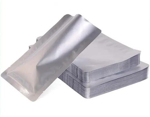 Sacos de Mylar de folha de alumínio PET para armazenamento de alimentos com vedação térmica resselável