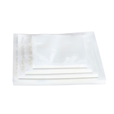 Sacos seladores a vácuo CE SGS de três lados selados a quente para armazenamento de alimentos Nylon