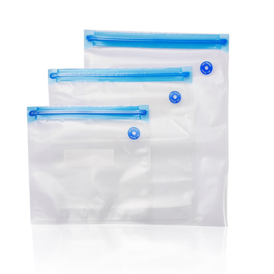 PE PA Sacos Sous Vide Reutilizáveis ​​para Alimentos CE Vedador a Vácuo Sacos com Zíper Sem BPA