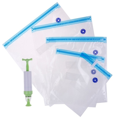 Sacos Ziplockk selados a vácuo para guardar alimentos de polietileno Sacos sous-vide