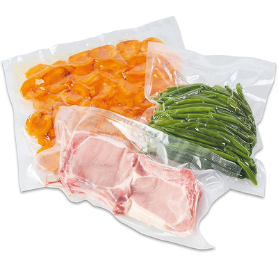 Aferidor quadrado transparente do vácuo dos sacos reusáveis do alimento da soldadura térmica do armazenamento