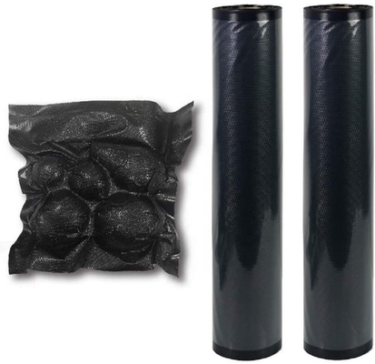 Armazenamento Boilable de empacotamento composto Rolls do alimento da barreira preta do rolo de selo do vácuo