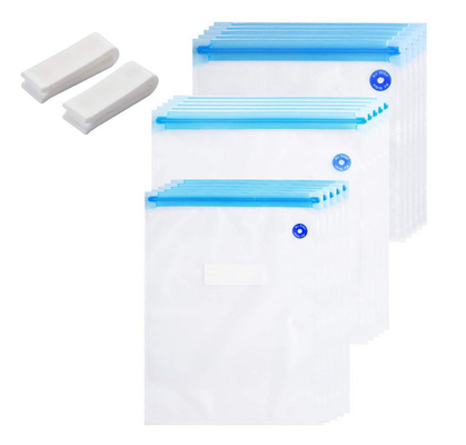 Sacos a vácuo seladores a vácuo Sous Vide que podem ser fechados novamente para freezer Sacos a vácuo