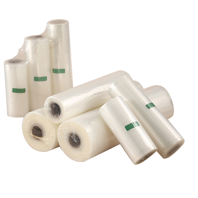 Empacotamento gravado transparente feito sob encomenda do produto comestível de Rolls do aferidor do vácuo