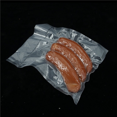 Sacos seladores a vácuo texturizados impressos rolos congelador alimentos bolsas a vácuo PE