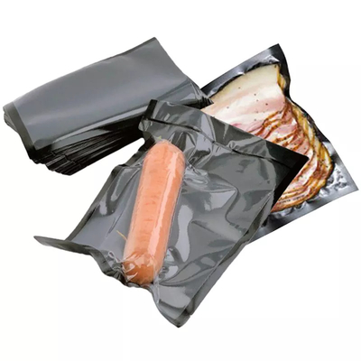 Preto Precut gravado de nylon dos sacos de vácuo do armazenamento do PE para o congelador da micro-ondas