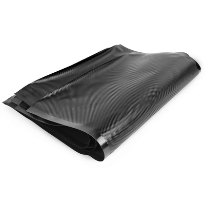 Preto Precut gravado de nylon dos sacos de vácuo do armazenamento do PE para o congelador da micro-ondas