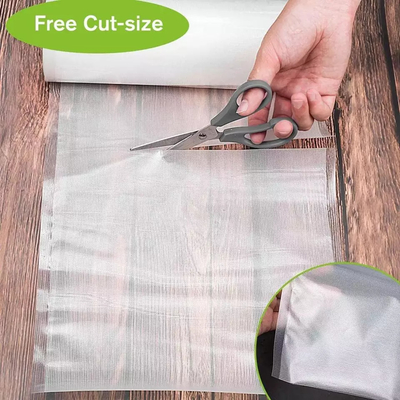 Selo de vácuo de empacotamento Rolls do saco do aferidor transparente do vácuo de PA/PE para o alimento