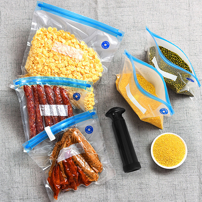 Sacos seladores a vácuo para alimentos com logotipo personalizado Sacos sous-vide
