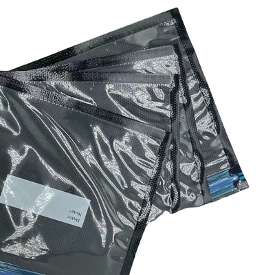 Malote azul do fecho de correr da soldadura térmica do saco de vácuo do armazenamento do alimento do zíper do PE do PA dos núcleos