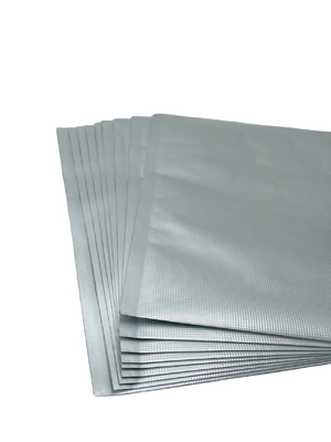 Sacos seladores a vácuo Mylar Bolsa de papel alumínio para cozinha com relevo