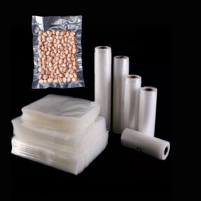 O selo livre da poupança do alimento do bloco plástico de BPA grava sacos do aferidor do vácuo do rolo de armazenamento