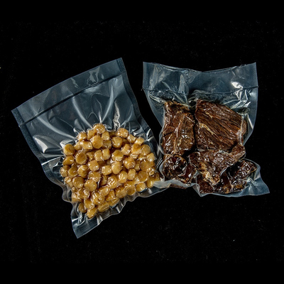 Sacos de vácuo reutilizáveis ​​PE PA com relevo em relevo Bolsas a vácuo para legumes