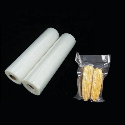 Pacote com 2 rolos de sacos seladores a vácuo texturizados com microcanal para economia de alimentos
