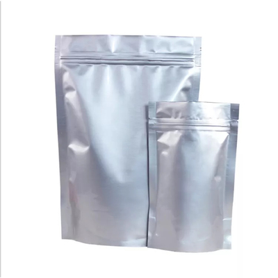Sacos Mylar com logotipo personalizado Stand Up Zip Lock Sacos de alumínio Embalagem de alimentos à prova de cheiro