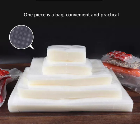 Sacos plásticos gravados do alimento do vácuo do PE dos sacos de vácuo de Sous Vide para a carne congelada