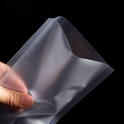 Sacos Resealable do alimento do vácuo de nylon poli que gravam o calor - malotes plásticos de selagem