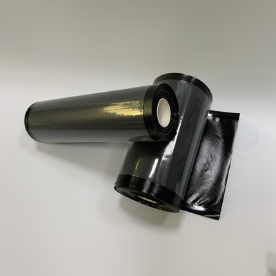 Rolos de saco selador a vácuo preto e transparente sem BPA para armazenamento de café de ervas