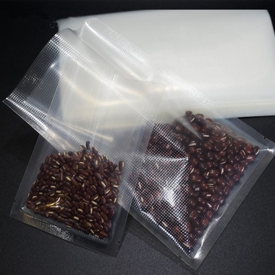 Os três lados transparentes limpam o aferidor os sacos do alimento que laminaram sacos de vácuo de nylon polis