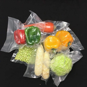 Sacos seladores a vácuo transparentes de qualidade alimentar com logotipo personalizado