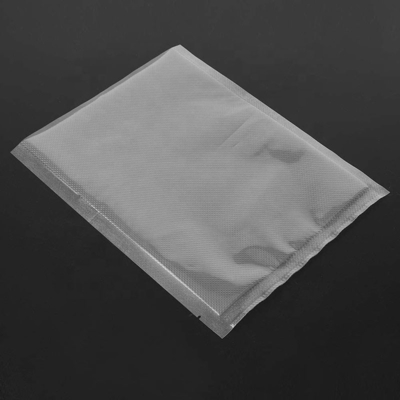 Sacos de náilon com vedação a vácuo com três lados em relevo para alimentos frutas vegetais