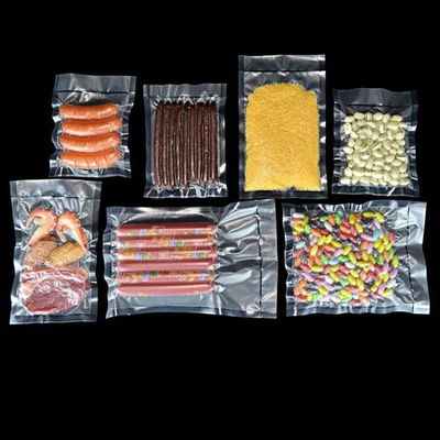 Fabricante de sacos plásticos para alimentos seladores a vácuo de nylon com relevo