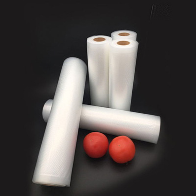 Rolos a vácuo para geladeiras PE Nylon Plástico Sacos seladores a vácuo 11 pol. X 25 pés