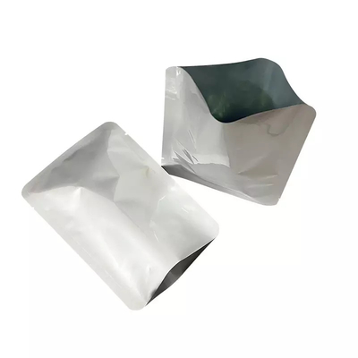 Sacos planos de mylar prata saco de embalagem de folha de alumínio bolsa de armazenamento de alimentos a granel