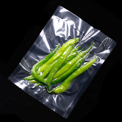 Sacos seladores a vácuo texturizados impressos rolos congelador alimentos bolsas a vácuo PE