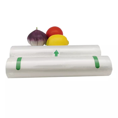 Pacote com 2 rolos de sacos seladores a vácuo texturizados com microcanal para economia de alimentos