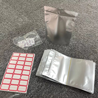 Sacos de Mylar para armazenamento de alimentos lascáveis ​​a quente com absorvedores de oxigênio etiquetas adesivas