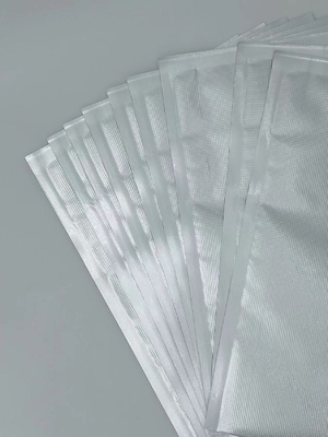 Sacos de folha de alumínio Mylar prata metalizada SGS Bolsas de cozinha com vedação térmica