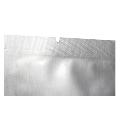 Sacos de folha de alumínio à prova de cheiro Sacos de Mylar personalizados prateados para alimentos