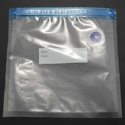 Bolsas Sous Vide com zíper resselável para alimentos Zip Loc com abóbora portátil
