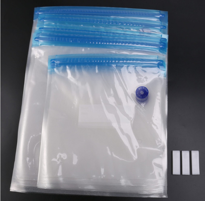Bolsas de armazenamento de alimentos a vácuo Sous Vide com logotipo personalizado PE PA em relevo