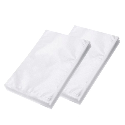 100 PCS OEM SGS Sacos de Vedação a Vácuo Máquina de Embalagem de Alimentos Branco