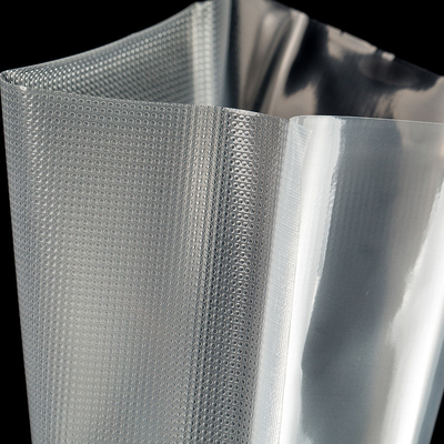 Rolos seladores a vácuo com relevo para armazenamento de alimentos Bolsas a vácuo de náilon Sous-vide para cozinhar