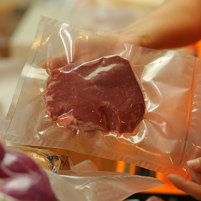 Rolos de vedação a vácuo em relevo para armazenamento de alimentos reutilizáveis ​​saco de vedação a vácuo