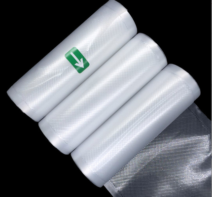 Sacos de armazenamento a vácuo PA PE para economia de alimentos Rolos de vedação a vácuo de plástico sem BPA