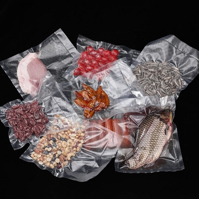 Saco PreCut livre da poupança do alimento do saco do congelador do selo de vácuo da prevenção da punctura do saco do aferidor do vácuo de BPA para o armazenamento
