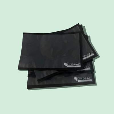 Sacos selados pretos do armazenamento do alimento do selo de vácuo